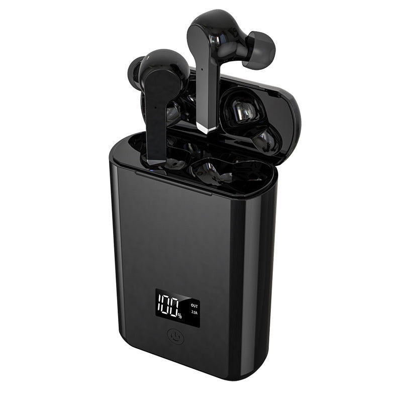 A19 TWS Wireless Bluetooth 5.0 Headset Earphone Dual USB Screen Display Charging Box 5000mAh Power Bank A19 TWS Wireless Bluetooth 5.0 Headset Earphone Dual USB Screen Display Charging Box 5000mAh Power Bank